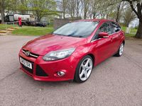 Used Ford Focus Titanium 2013 Red Hatchback