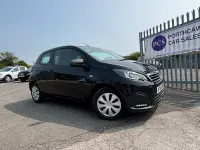 Used Peugeot 108 Access 68 HP (50 kW) 2016 Black Hatchback