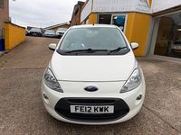 Used Ford Ka Zetec 69 HP (50 kW) 2012 White Hatchback
