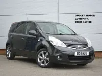 Used Nissan Note N-TEC 88 HP (64 kW) 2011 Black Hatchback