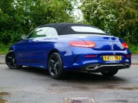 Used Mercedes C200 AMG Line Premium 198 HP (145 kW) 2020 Blue Cabriolet