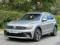 Used VW Tiguan R-line 150 HP (110 kW) 2019 Silver SUV
