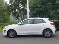 Used Kia Rio 83 HP (61 kW) 2023 White Hatchback