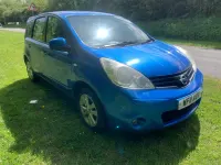 Used Nissan Note Acenta 86 HP (63 kW) 2011 Blue Hatchback