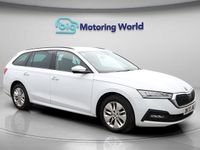 Used Skoda Octavia SE Technology 110 HP (80 kW) 2022 White Estate