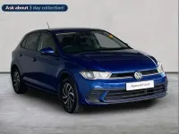 Used VW Polo Life 80 HP (58 kW) 2023 Blue Hatchback
