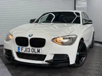 Used BMW 120 M Sport 2013 White Hatchback