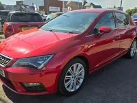 Used Seat Leon XCELLENCE 130 HP (95 kW) 2019 Red Hatchback