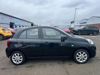 Used Nissan Micra Acenta 2016 Black Hatchback