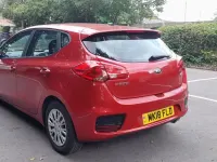 Used Kia Ceed 136 HP (100 kW) 2018 Red Hatchback