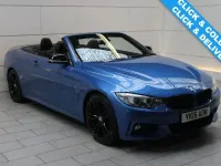 Begagnad BMW 420 M Sport 184 HK (135 kW) 2015 Blå Cab