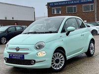 Used Fiat 500 Lounge 69 HP (50 kW) 2019 Green Hatchback