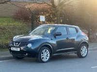 Used Nissan Juke Acenta 110 HP (80 kW) 2013 Blue SUV
