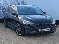 Used Ford Focus ST-Line X 182 HP (133 kW) 2018 Black Estate