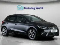 Begagnad Seat Ibiza XCELLENCE 110 HK (80 kW) 2021 Svart Halvkombi