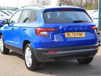 Used Skoda Karoq SE Technology 108 HP (79 kW) 2021 Blue SUV