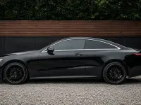 Used Mercedes E300 AMG line 2021 Black Coupe