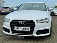Used Audi A6 Black Edition 190 HP (139 kW) 2015 White Sedan