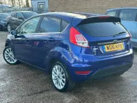 Used Ford Fiesta Titanium X 125 HP (91 kW) 2016 Blue Hatchback