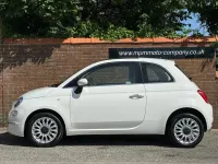 Used Fiat 500 Lounge 69 HP (50 kW) 2015 White Hatchback