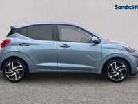 Used Hyundai i10 Premium 2024 Blue Hatchback