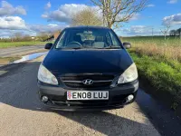 Used Hyundai Getz 97 HP (71 kW) 2008 Black Hatchback