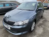 Used Skoda Fabia SE 110 HP (80 kW) 2017 Grey Hatchback