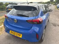 Used Vauxhall Corsa SRi 100 HP (73 kW) 2020 Blue Hatchback