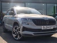 Used Skoda Karoq SportLine 150 HP (110 kW) 2024 Grey SUV