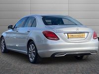 Used Mercedes C220 Premium 170 HP (125 kW) 2018 Iridium silver Sedan