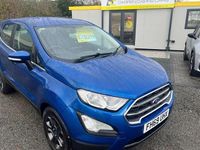 Used Ford Ecosport Zetec 125 HP (91 kW) 2020 Blue SUV