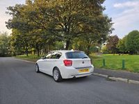 Used BMW 116 Sport Line 2012 White Hatchback