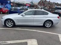 Begagnad BMW 520 2012 Silver Sedan