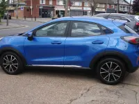 Used Ford Puma Titanium 2022 Desert island blue metallic SUV