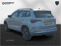 Used Skoda Karoq SportLine 150 HP (110 kW) 2023 Silver SUV