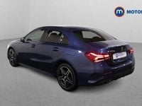 Used Mercedes A250 AMG line 218 HP (160 kW) 2021 Blue Sedan