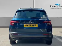 Used Skoda Karoq 150 HP (110 kW) 2019 Blue SUV