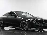 Used Mercedes E300 AMG line 245 HP (180 kW) 2019 Black Coupe