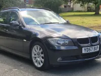Used BMW 320 2007 Black Estate