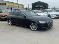 Used Audi A4 S-Line 190 HP (139 kW) 2016 Blue Estate