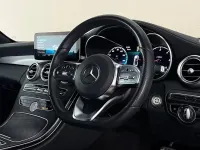 Used Mercedes C220 AMG line 194 HP (142 kW) 2019 Black Cabriolet