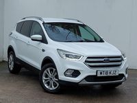 Used Ford Kuga Titanium 120 HP (88 kW) 2018 White SUV