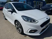 Used Ford Fiesta ST-Line X 123 HP (90 kW) 2021 White Hatchback