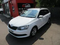 Used Skoda Fabia SE 110 HP (80 kW) 2018 White Estate