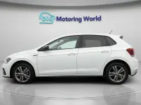 Gebraucht VW Polo R-line 115 PS (84 kW) 2019 Weiß Kleinwagen