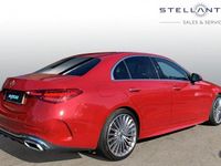 Used Mercedes C200 AMG line 221 HP (162 kW) 2023 Red Sedan