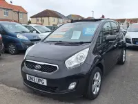 Used Kia Venga 125 HP (91 kW) 2012 Black Hatchback