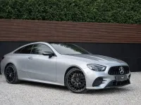 Used Mercedes E220 AMG line 2021 Silver Coupe