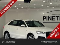 Used Audi Q3 S-Line 150 HP (110 kW) 2016 White SUV