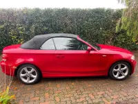 Used BMW 118 Cabriolet Sport Line 2009 Red Cabriolet